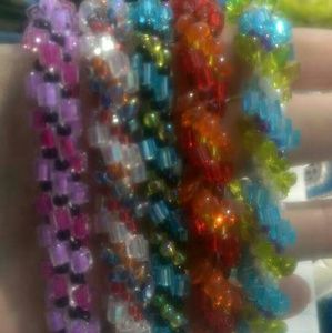 Handmade crocheted bracelets